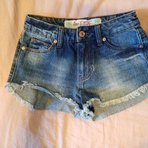 NWOT- Love, Fire by Delia's Jean Short